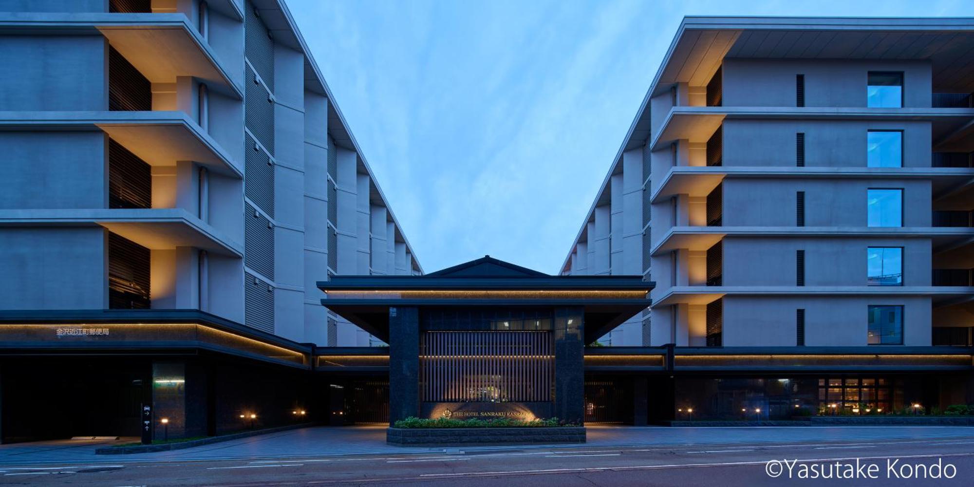 The Hotel Sanraku Kanazawa 21Th December 2022 Open Экстерьер фото The hotel's entrance