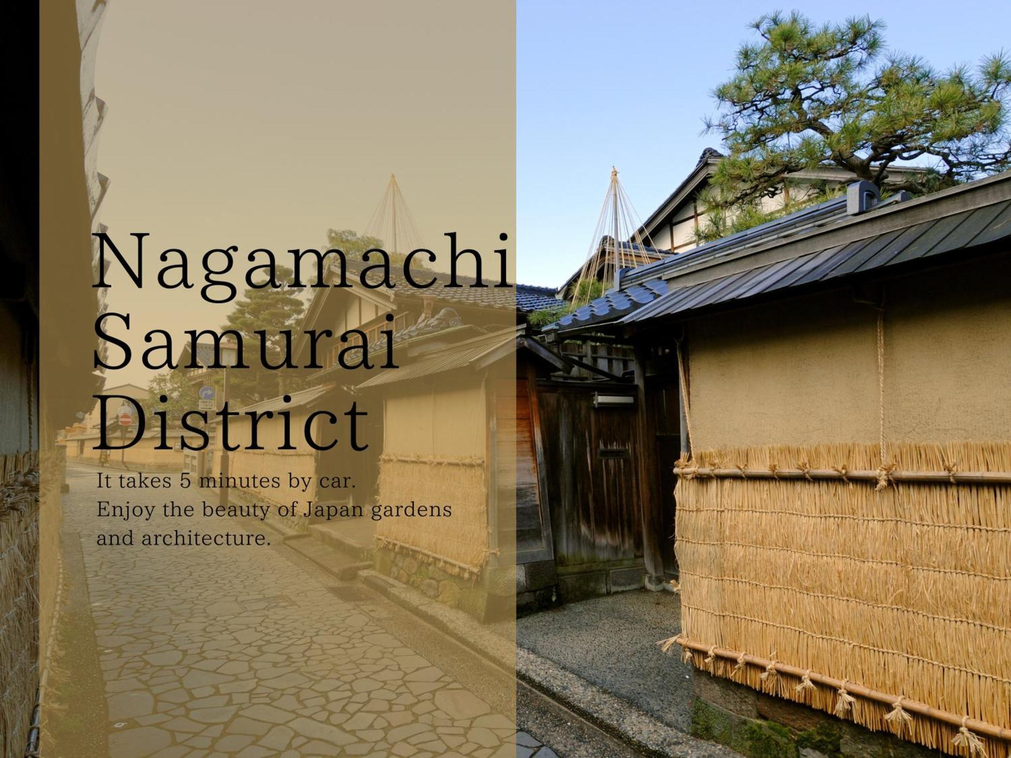 The Hotel Sanraku Kanazawa 21Th December 2022 Open Экстерьер фото Nagamachi Samurai District