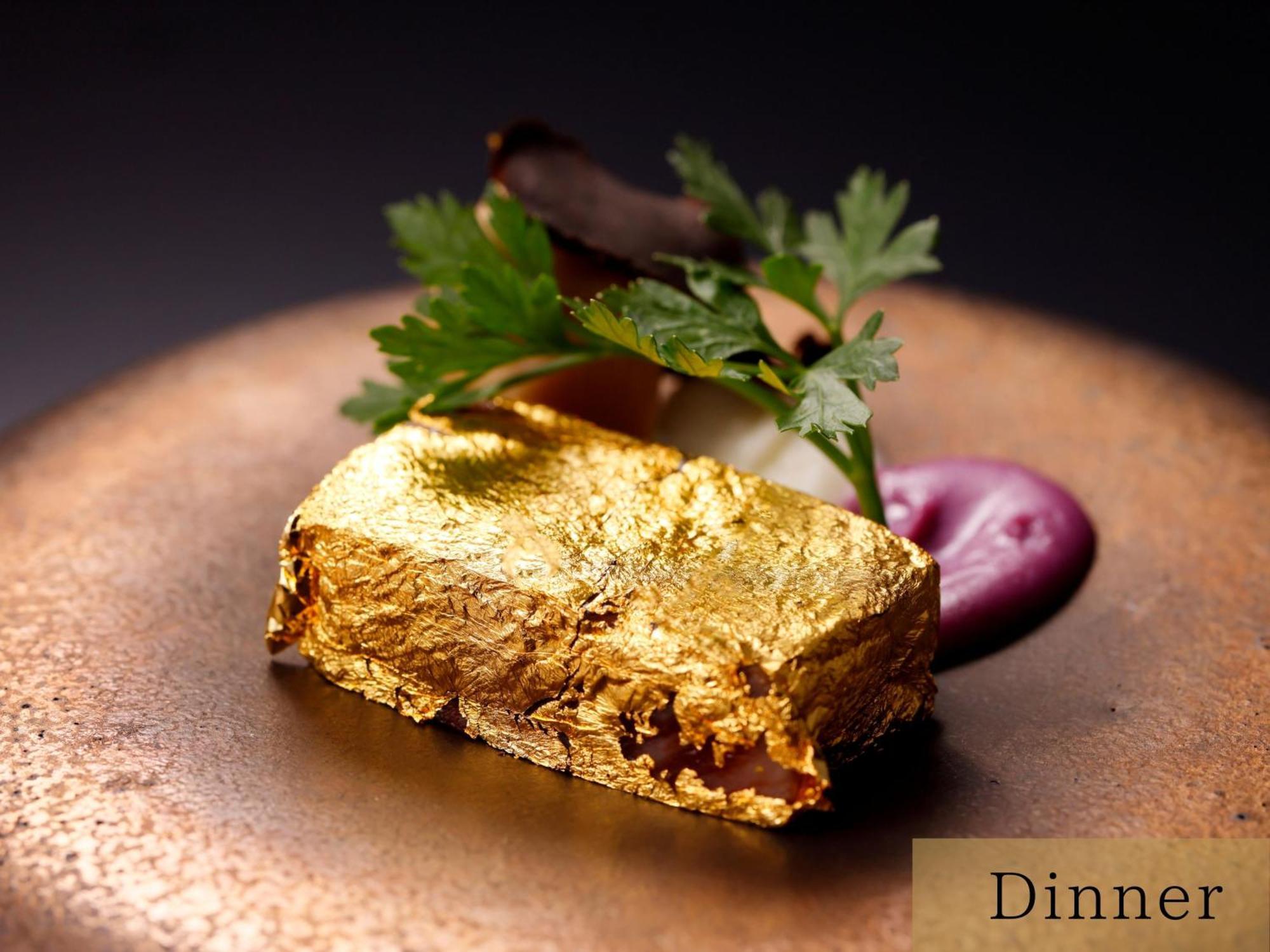 The Hotel Sanraku Kanazawa 21Th December 2022 Open Экстерьер фото Gold-plated foie gras